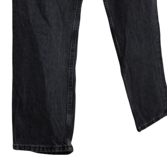 Everlane The Curvy 90's Cheeky Straight Ankle Jean Washed Black Button Fly Sz 33 - Picture 7 of 12